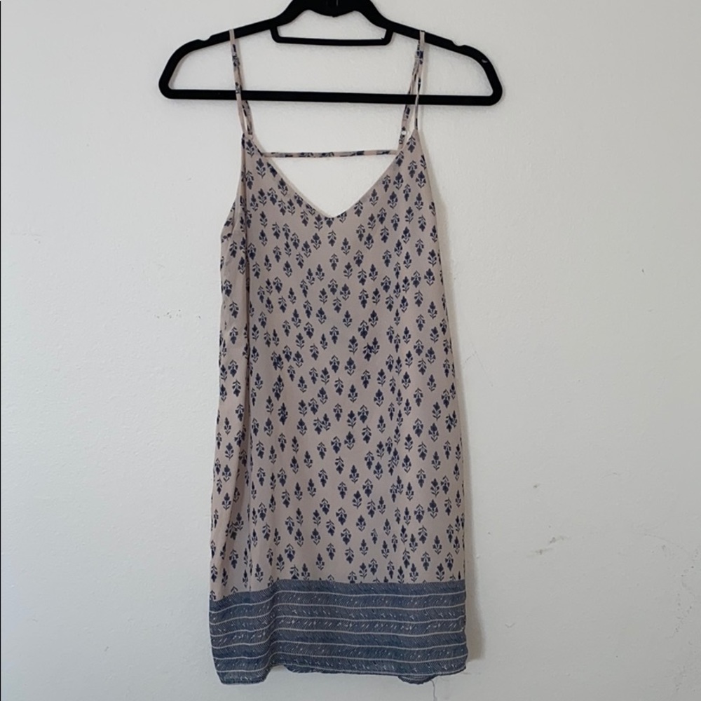 Earthy slip dress
